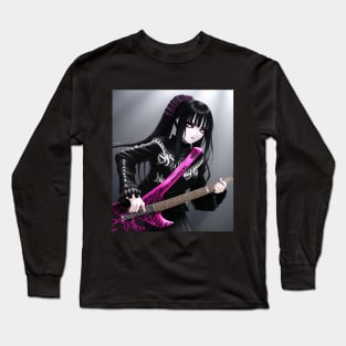 guitar girl Long Sleeve T-Shirt